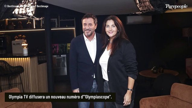 Cristiana Reali rayonnante et en toute simplicité pour son rendez-vous avec Bernard Montiel dans Olympiascope