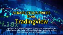 Stock Scaper - How to Scrape Stock Data from TradingView