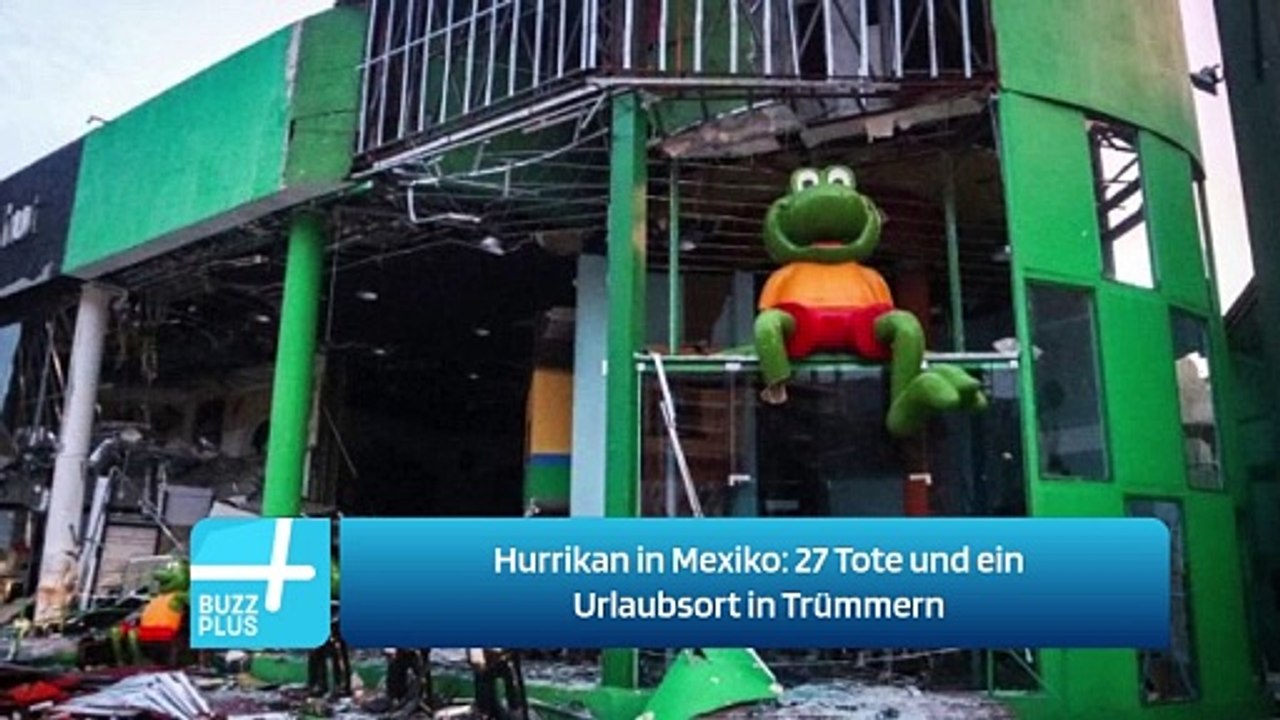 Hurrikan in Mexiko: 27 Tote und ein Urlaubsort in Trümmern