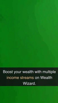 Boosting Wealth Creating Multiple Streams of Income