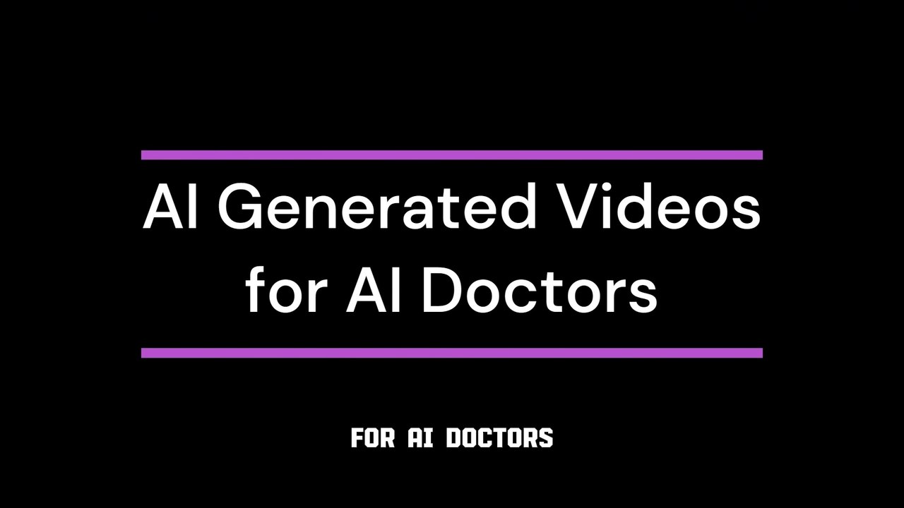 AI Generated Doctor Video | AI Video | FitBot AI