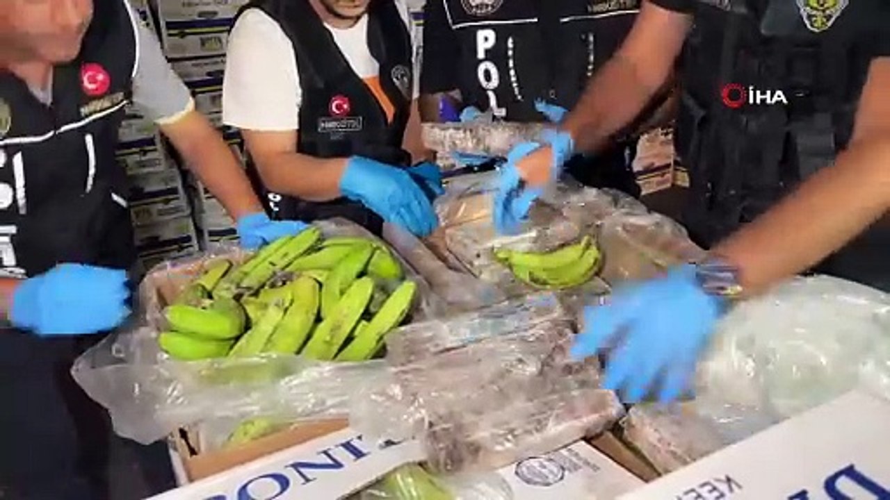 Mersin Limanı'nda 610 Kilogram Kokain Ele Geçirildi