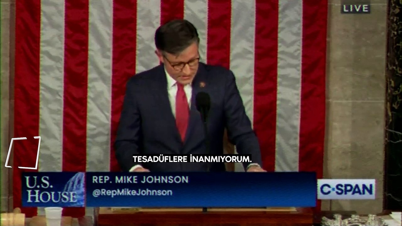 ABD Temsilciler Meclisi'nin yeni Başkanı Mike Johnson: Beni Tanrı seçti