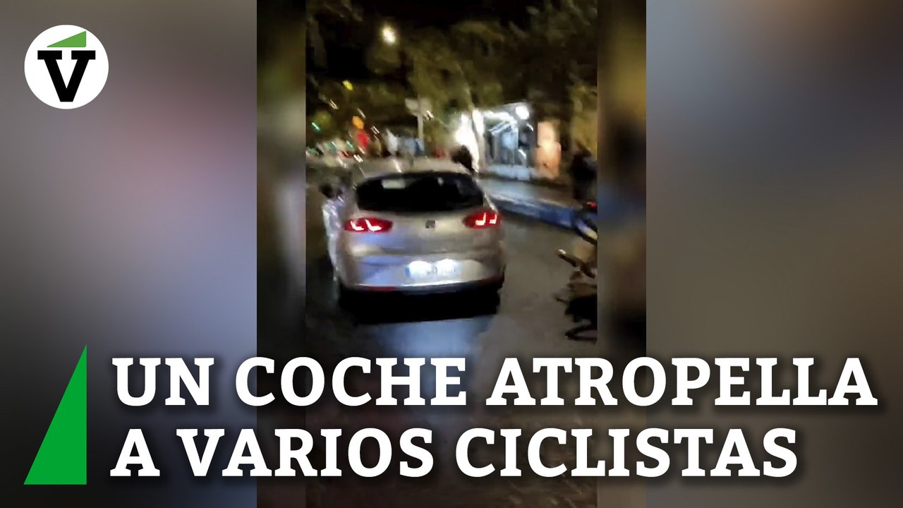 Un coche atropella a varios ciclistas que circulaban en una marcha en ...