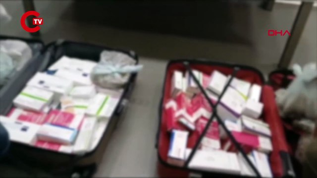 İSTANBUL - SABİHA GÖKÇEN HAVALİMANI'NDA KAÇAK İLAÇ OPERASYONU