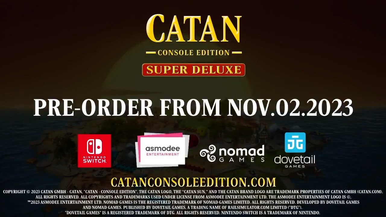 Catan Console Edition Trailer