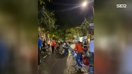 Atropella intencionadamente a 5 ciclistas en una marcha por la bici en Madrid, se da a la fuga y se acaba entregando