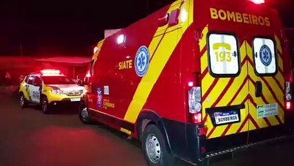 Em surto, homem passeia por telhados e acaba ferido após forro ceder no bairro Floresta