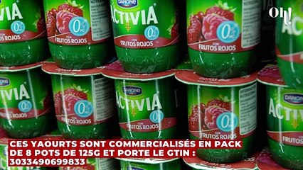 Rappel produit : ces yaourts de grande marque ne sont pas conformes, ils ne doivent pas être consommés