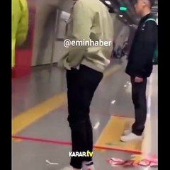 Metroda Türk Bayraklarına Saldırmıştı! Şüpheli Hakkında Karar Çıktı