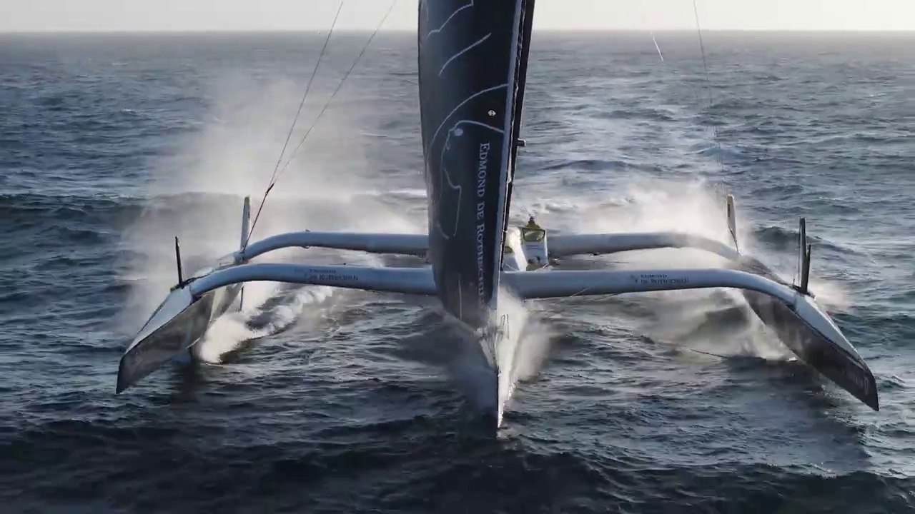 Transat Jacques Vabre Normandie Le Havre 2023 : MAXI EDMOND DE ROTHSCHILD - CHARLES CAUDRELIERERWAN ISRAEL