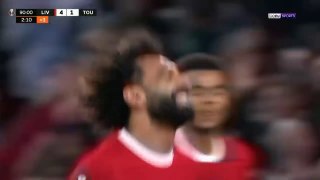 ملخص مباراة ليفربول وتولوز (5-1) _ هدف محمد صلاح العالمي في الدقيقة93- الدوري الأوروبي