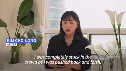 Seoul crowd crush survivor writes to heal