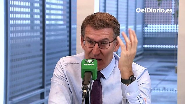 Feijóo: “El Gobierno está metiendo a los inmigrantes en aviones y dejándolos en paradas de autobús”