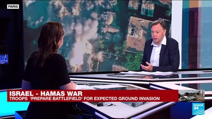 Israel - Hamas war: Troops 'prepare battlefield' for expected ground invasion
