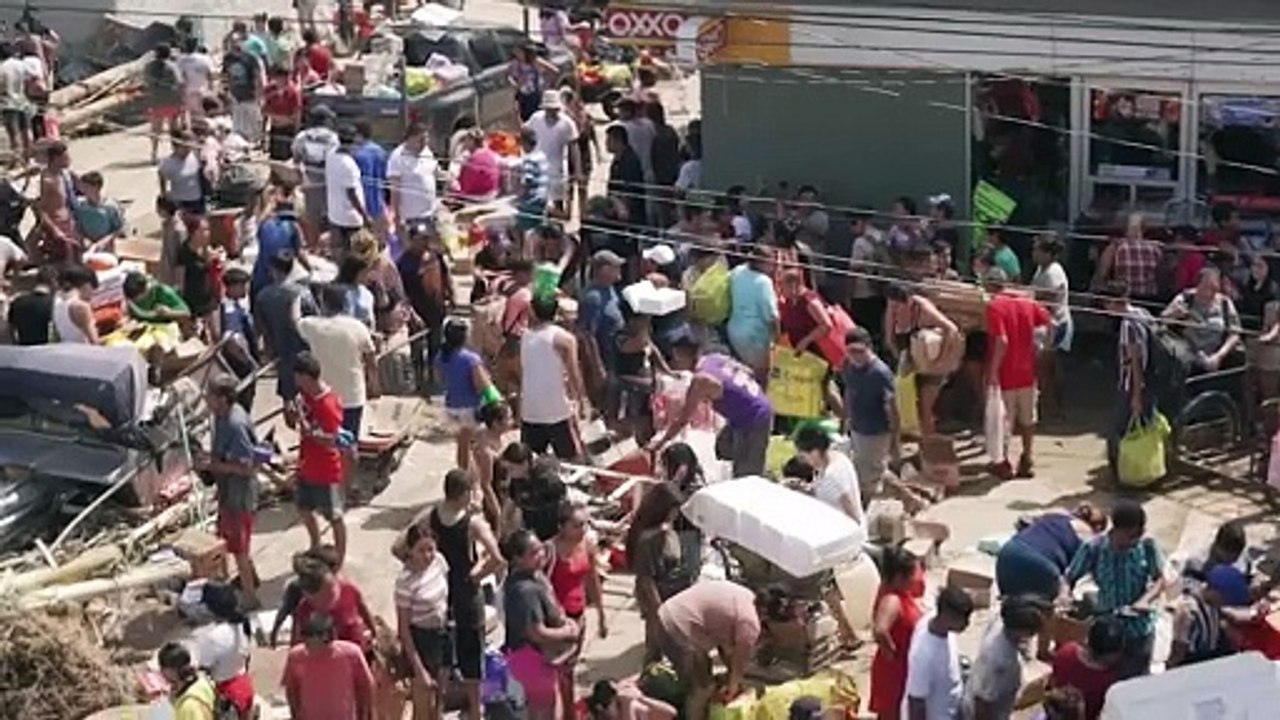 Hurrikan 'Otis' hinterlässt zerstörten Badeort Acapulco