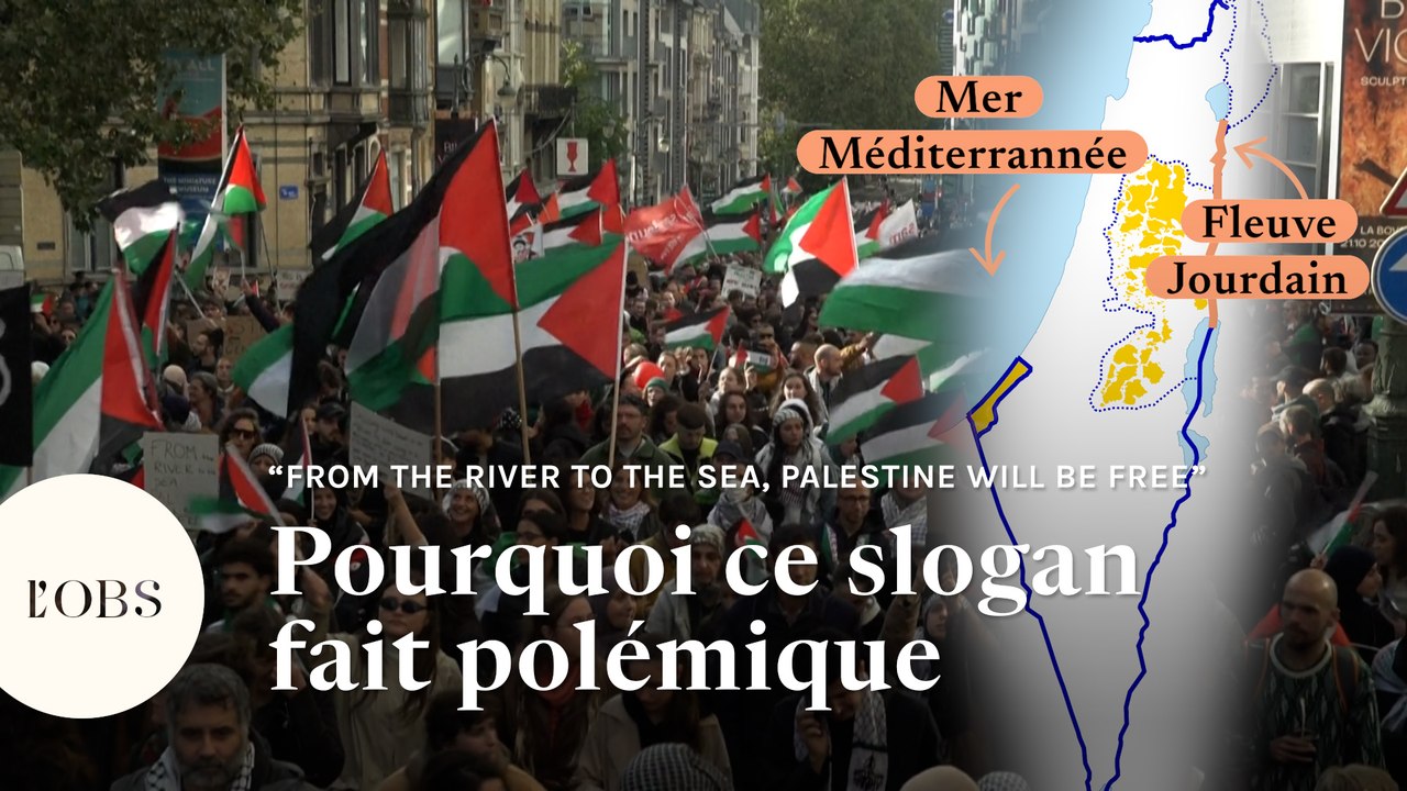 "From the river to the sea, Palestine will be free" : pourquoi ce slogan fait polémique