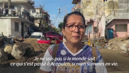 Ouragan Otis : dans Acapulco dévasté, les habitants se servent dans les commerces