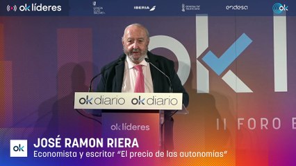RIERA EN OKLÍDERES: "LA UNIÓN EUROPEA ESTÁ QUEBRADA CON UNA DEUDA DE 13,2 BILLONES"