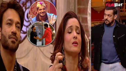 Bigg Boss: Weekend ka Vaar में Salman Khan के सामने  ही आपस में टकराएं  Munawar Faruqui -Vicky Jain!