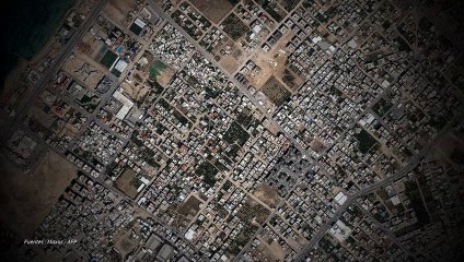 Mapa animado: antes/después de daños en el norte de Gaza