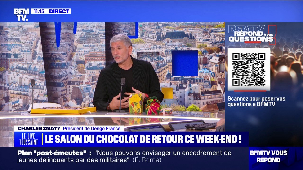 Le salon du chocolat fait son retour ce week-end