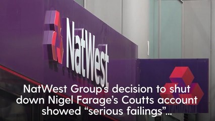 Read the full NatWest report on ‘failings’ in handling of Nigel Farage account row