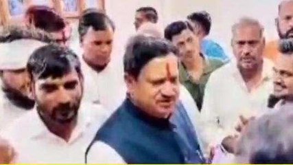 भिण्ड: कांग्रेस प्रत्याशी ने निर्वाचन अधिकारी से BJP प्रत्याशी की शिकायत