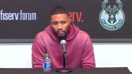 Bucks -  Lillard : ''Je savais ce que l'on attendait de moi''