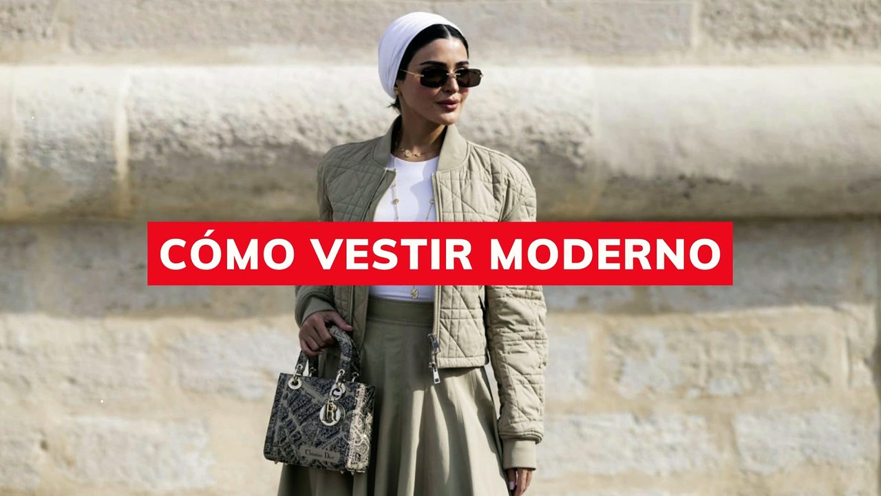 CÓMO VESTIR MODERNO