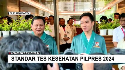 16 Jenis Pemeriksaan Kesehatan yang Harus Dilalui Bakal Capres-Cawapres