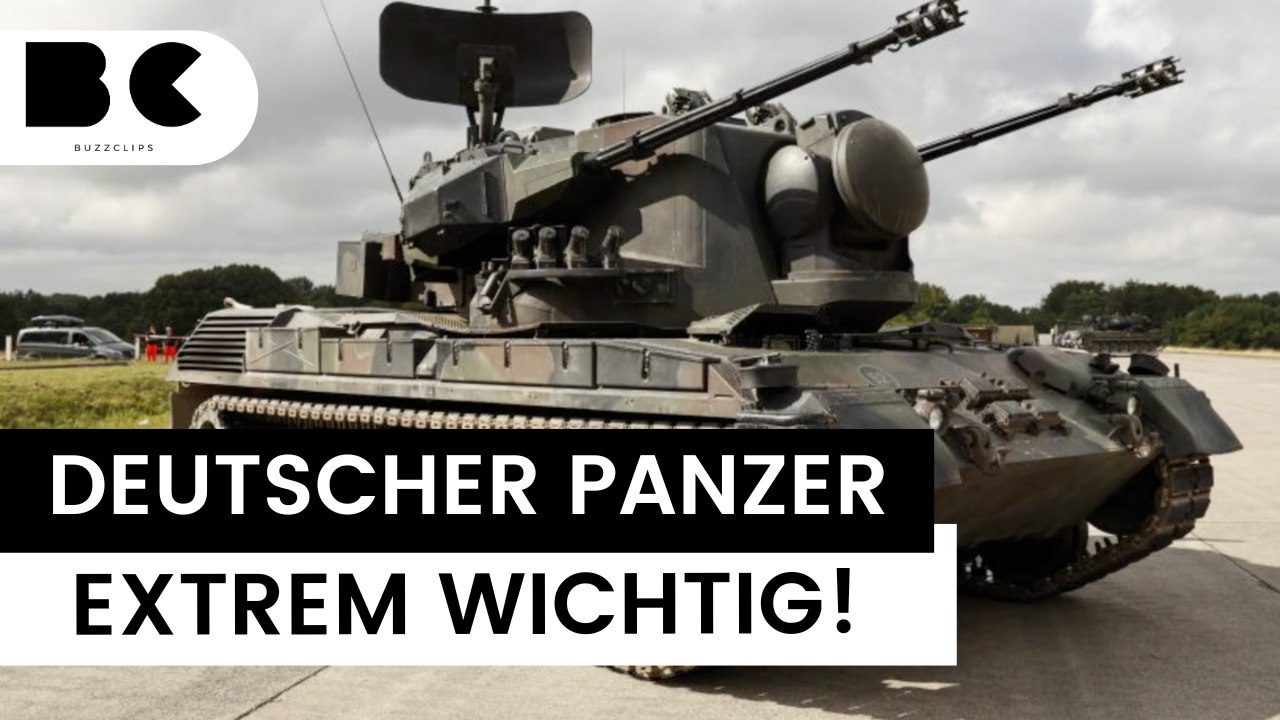 Ukraine: Deutscher Gepard-Panzer spielt entscheidende Rolle!