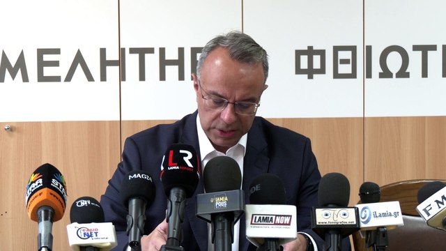 Ο 1ος απολογισμός των έργων για τη Φθιώτιδα από τον Χρήστο Σταϊκούρα