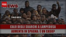 Calo Degli Sbarchi A Lampedusa, Aumenta L’Immigrazione In Spagna: È Solo Un Caso?