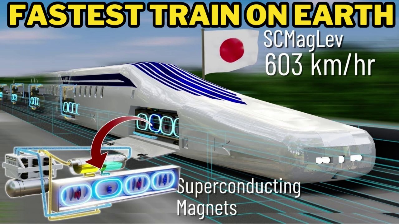 Fastest Train on Earth : SCMaglev - video Dailymotion