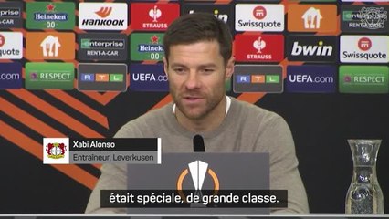 Gr. H - Xabi Alonso : "La performance de Wirtz en première mi-temps était de grande classe"