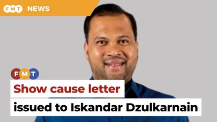 Bersatu issues Kuala Kangsar MP show cause letter over support for govt