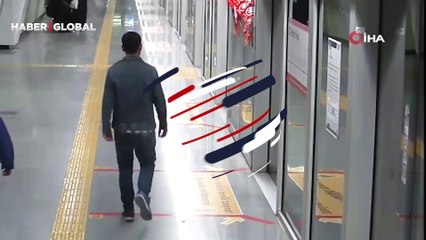 Gaziosmanpaşa'da metroya asılan Türk bayraklarını yırttı: Gözaltına alınan şüpheli tutuklandı