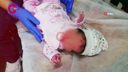 1 haftalık bebek su kanalında bulunmuştu Anne gözaltında!