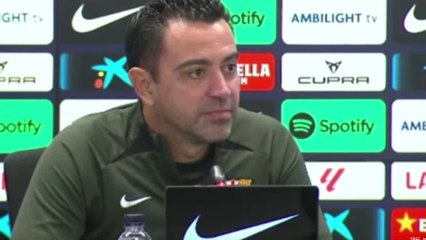 Xavi analiza la designación de Gil Manzano para El Clásico