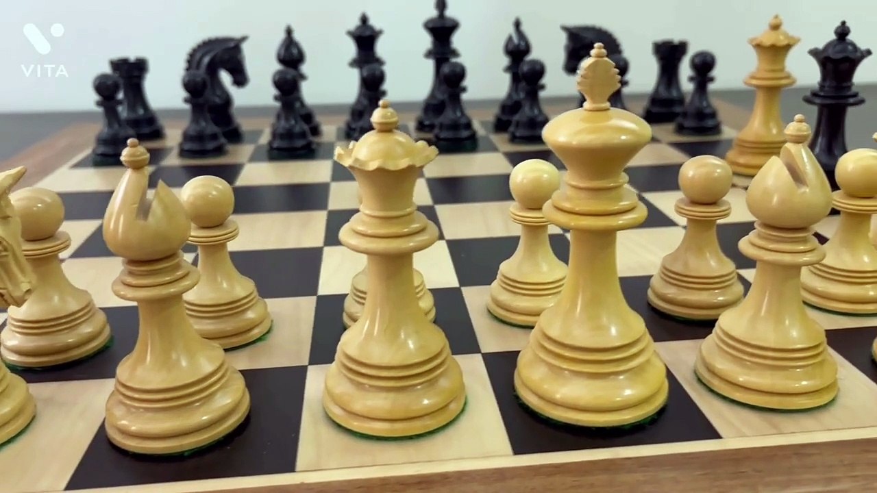 ROYAL CHESS MALL | PATTON STAUNTON | LUXURY CHESS PIECES ONLY SET - 4.2" KING