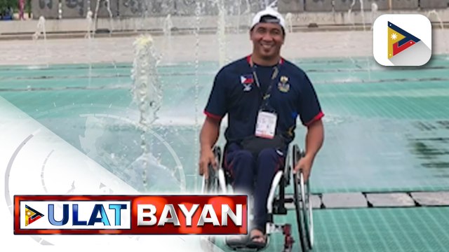 Wheelchair racer Jerrold Mangliwan, nasungkit ang ika-5 ginto ng bansa sa #4thAsianParaGames