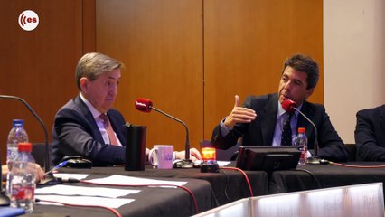 Federico Jiménez Losantos entrevista a Carlos Mazón en Valencia
