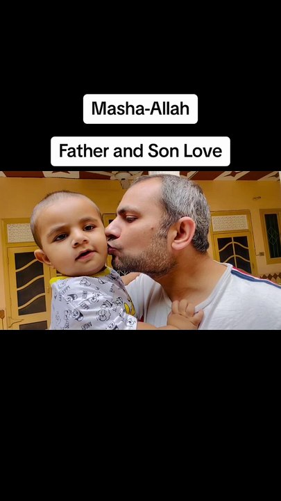 Father and Son Love | Natural Love | Muhammad Umar Usman with Papa