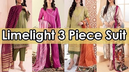 Limelight 3 Piece Winter Collection Suit for Women | Collection Haul