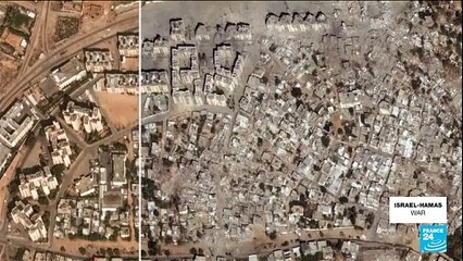 Before/after satellite images show mass destruction in Gaza