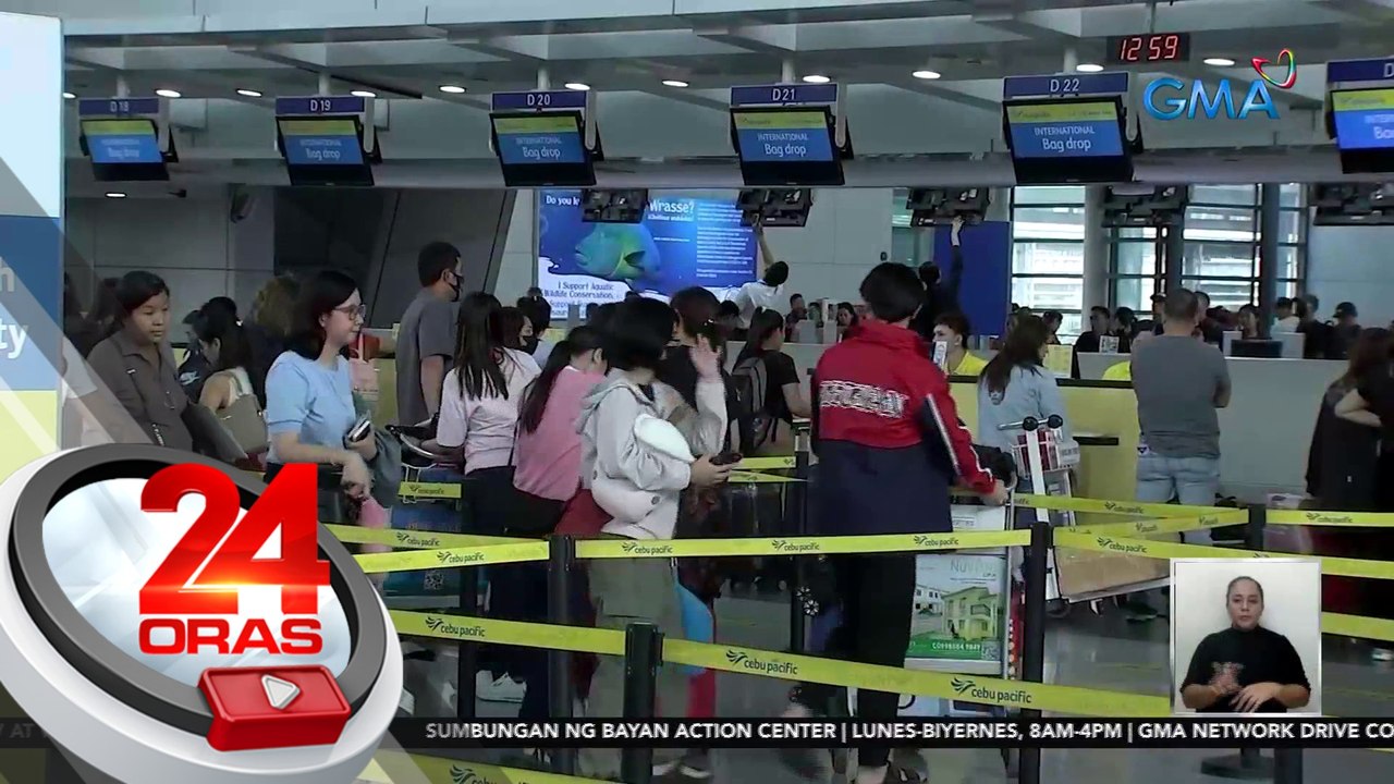 NAIA, nagdagdag na ng mga counter; mga dating sirang conveyor belts at aircon, naayos na rin | 24 Oras