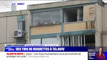 Des tirs de roquettes atteignent un bâtiment résidentiel de Tel-Aviv, 4 personnes sont blessées