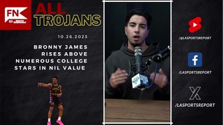 USC Freshman Bronny James' NIL Value Places Him At The Top