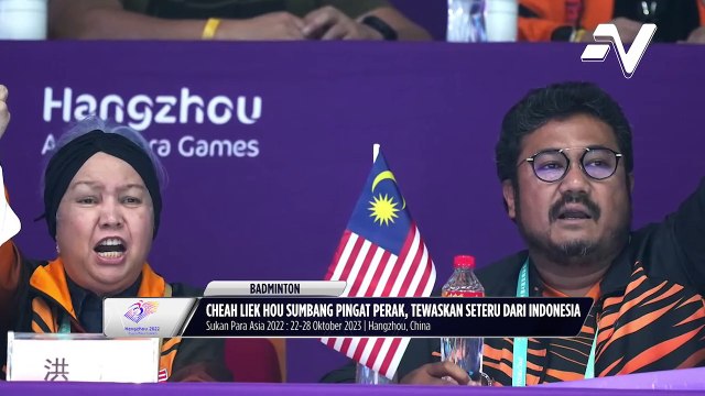 Cheah Liek Hou sumbang pingat perak & gangsa, selain kontinjen para tepati sasaran ditetapkan di Sukan Para Asia